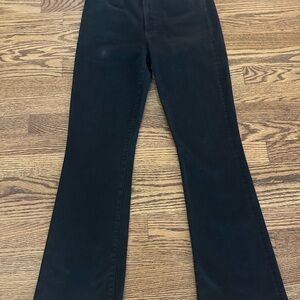 MOTHER Hustler Ankle Fray Jeans